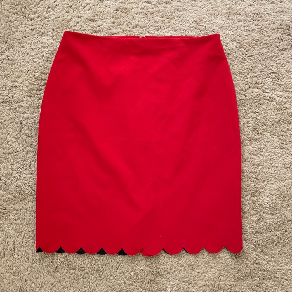 Banana Republic Scallop Skirt